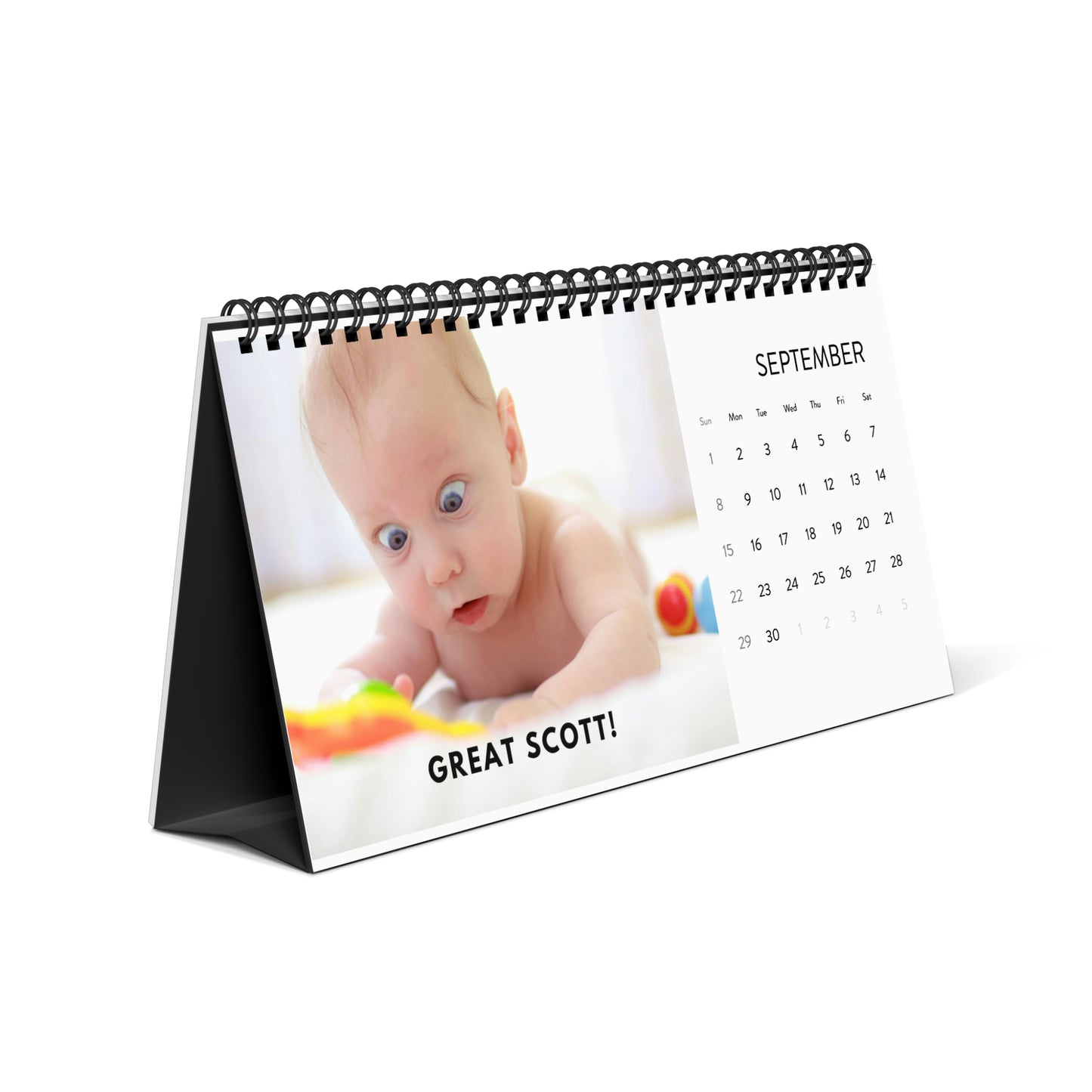 FUNNY BABY CALENDAR (2024 grid)