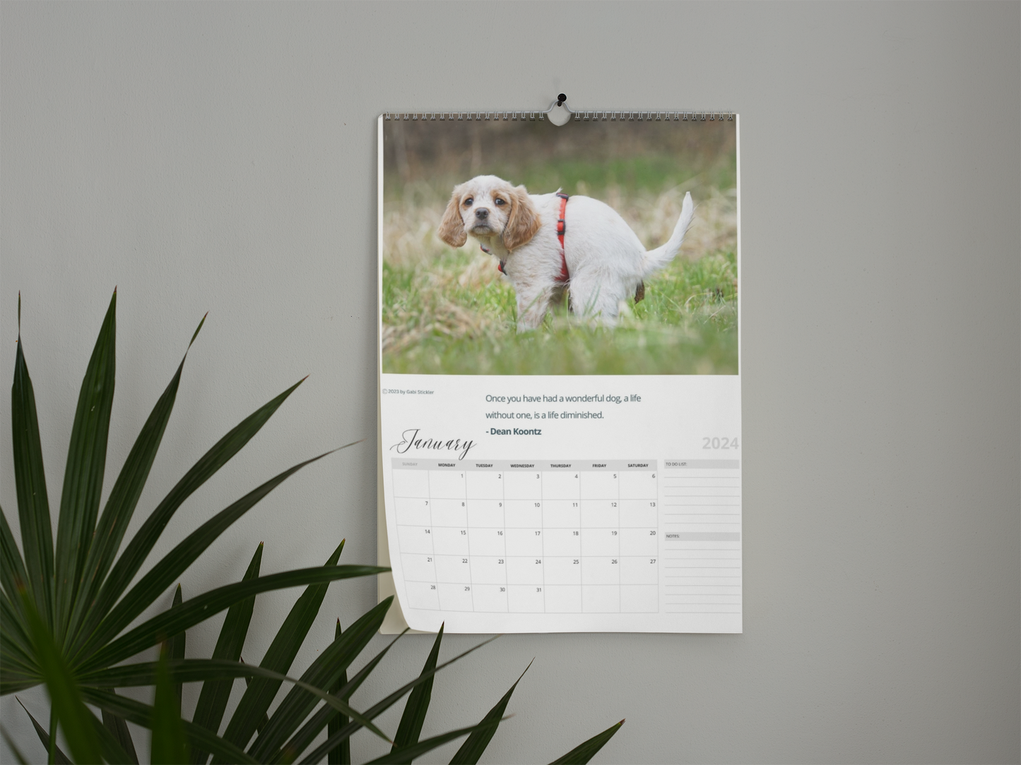 Pooping Dogs Calendar 2024 - (Jan - Dec 2024)